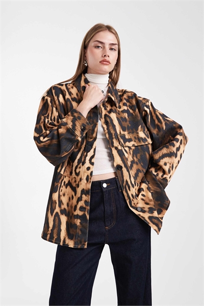 Джинсовая рубашка артикул 152127006