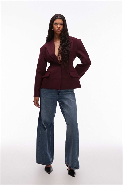 Блейзер с зауженной талией артикул 148893325