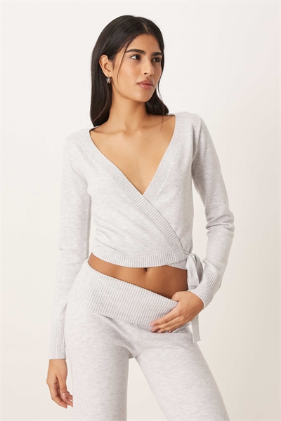 Уютный вязаный свитер-накидка от Gilly Hicks с несколькими вариантами ношения co-ord артикул 154114629