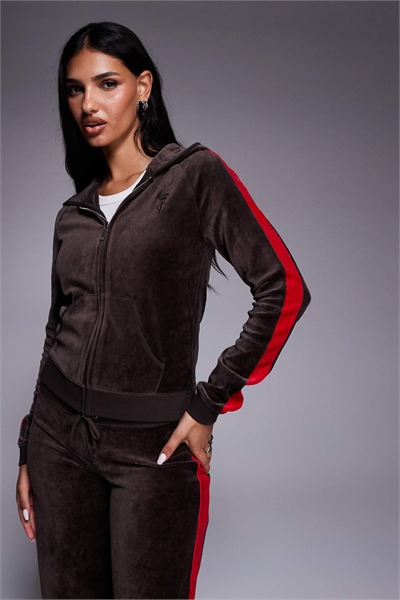 Толстовка с капюшоном и логотипом в виде полоски co-ord артикул 153280562