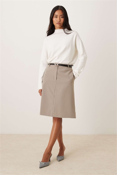 Юбка-миди длиной до колен в стиле 90-х артикул 150169910