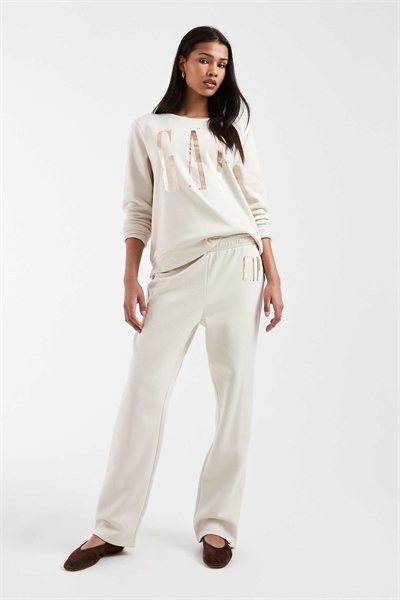 Джоггеры с прямыми брючинами и принтом на фольге co-ord артикул 151786330