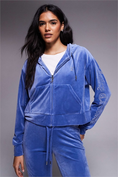 Худи с капюшоном на молнии и логотипом «Diamante» co-ord артикул 153280557