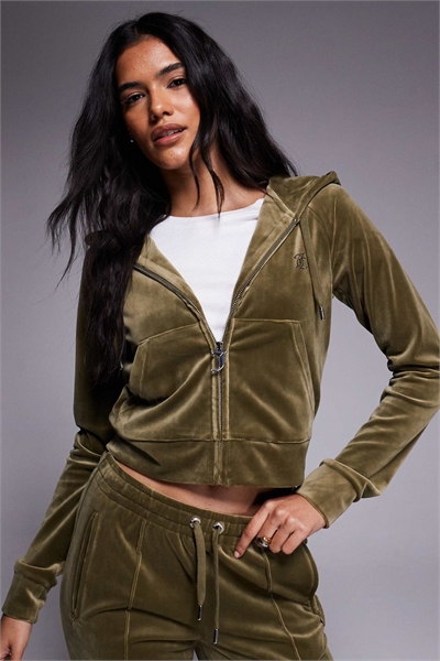 Толстовка с капюшоном и логотипом с контуром из страз co-ord артикул 153280548