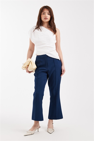 Брюки-кюлоты с зауженным кроем артикул 154635545