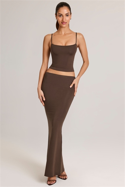 Макси-юбка из джерси Avenley с заниженной талией co-ord артикул 154262069