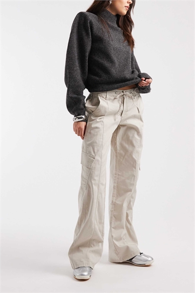 Брюки-карго с низкой посадкой артикул 147326818