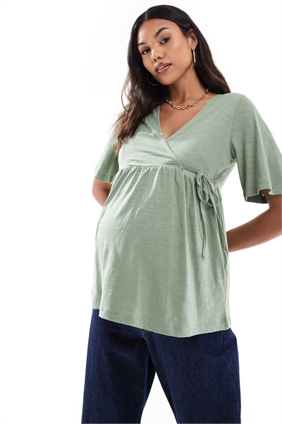 Топ-халат из джерси для беременных от Mamalicious артикул 140396020