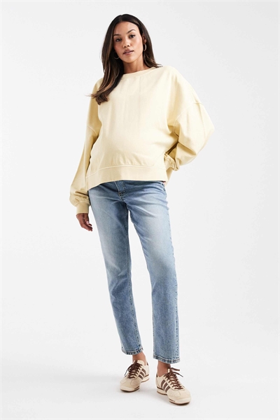 ASOS DESIGN: удобные джинсы для беременных с зауженным кроем артикул 131099055