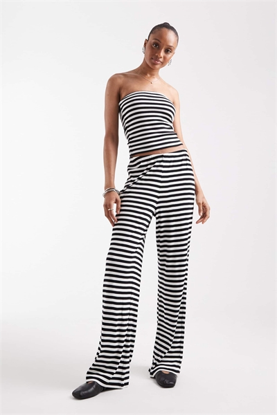 Брюки из ребристого джерси co-ord артикул 144766340