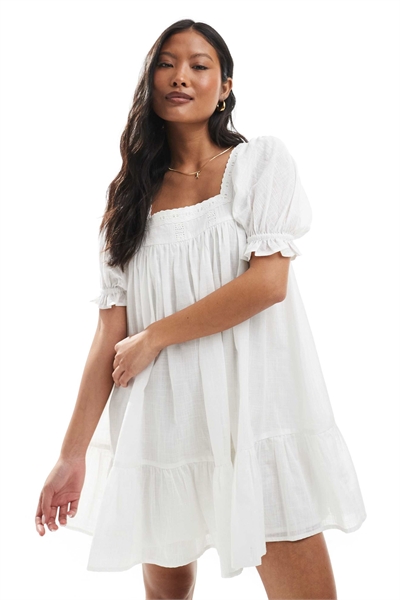 Платье с воланами артикул 142200891