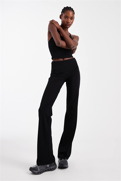 Брюки с расклешенными штанинами артикул 152860107