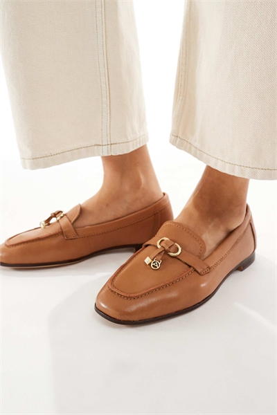 Лоферы Yblide с кисточками из коричневой кожи артикул 142295794