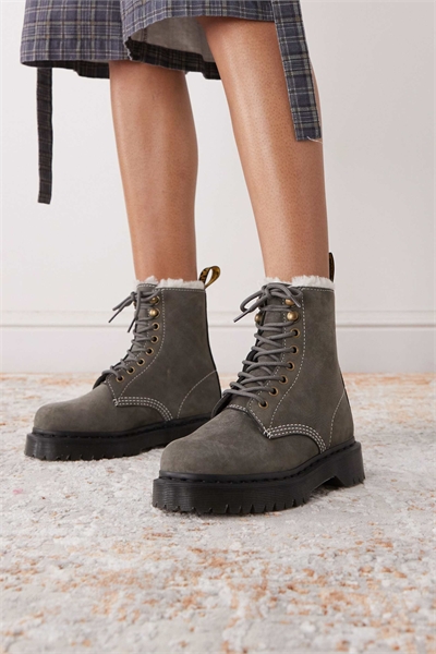 Ботинки Pascal Bex 1460 с подкладкой из овчины, серые артикул 149107146