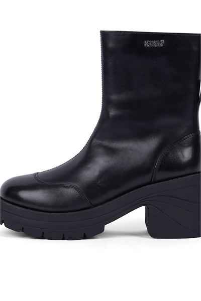 Ботинки Edie из кожи черного цвета артикул 141468226