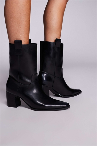 Ботильоны с закруглённым каблуком Layleigh чёрного цвета артикул 149140491