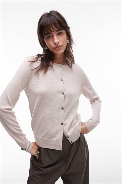 Вязаный кардиган из мериносовой шерсти артикул 141381283