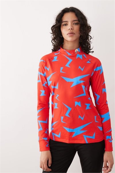 Женская термофутболка Starman красного цвета артикул 153760537