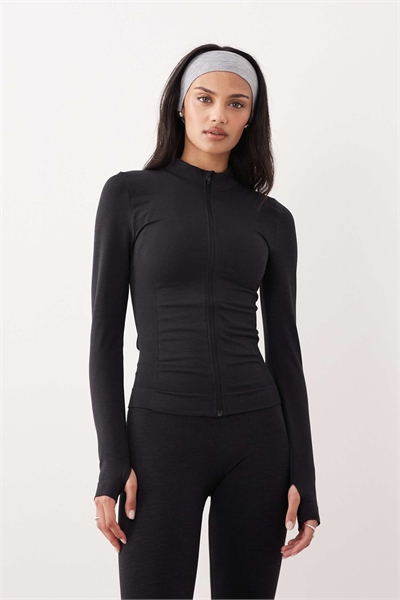 Длинная куртка Sculpt с бесшовной застежкой-молнией артикул 143140118