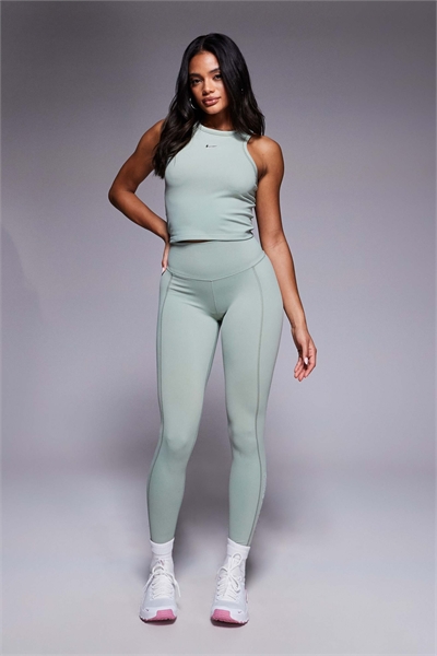 Леггинсы Nike One Training Dri-FIT Gym Life Swoosh с высокой талией артикул 139796481