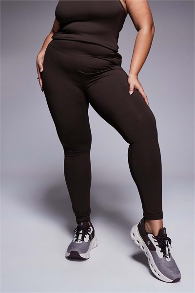 Леггинсы для йоги с высокой талией и мягким покрытием «Curve Icon» артикул 139771581