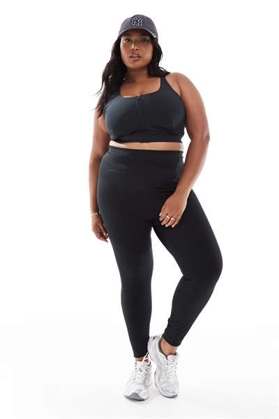 Леггинсы Curve Icon с высокой талией и выпуклой линией ягодиц, предназначенные для занятий в тренажерном зале, с внутренним карманом артикул 135187516