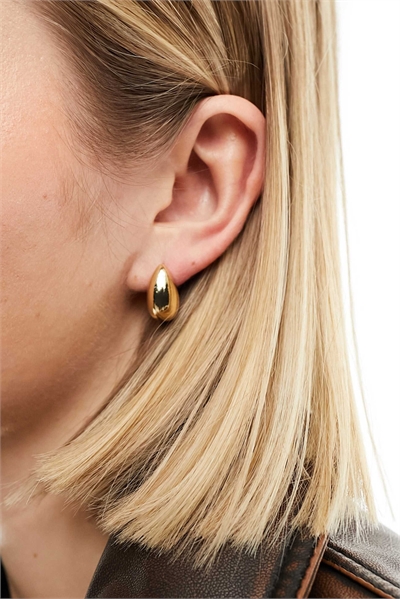 Каплевидные кольца с пухлыми стенками артикул 133300418