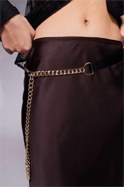 Пояс на талии и бедрах с цепочками артикул 149429666
