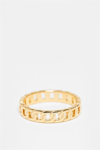 Водонепроницаемое кольцо из нержавеющей стали с цепочкой артикул 150832631