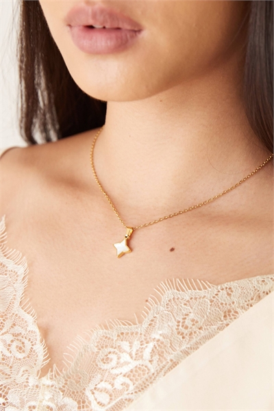 Ожерелье с подвеской в виде звезды и ракушкой артикул 152383972