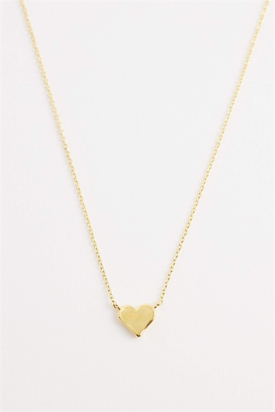 Колье с подвеской в виде растаявшего сердца артикул 153816914