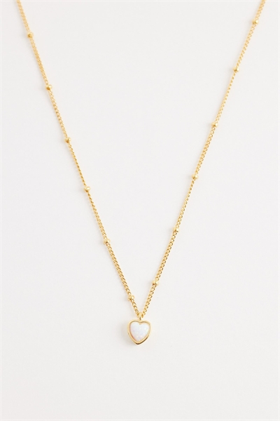 Ожерелье с подвеской в форме сердца артикул 153816915