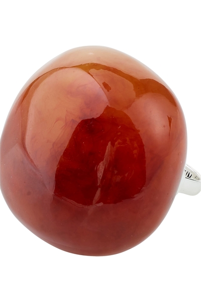 Кольцо Aase с янтарем артикул 154220251