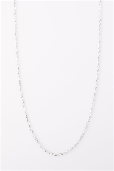 Серебряное косое ожерелье артикул 147883306