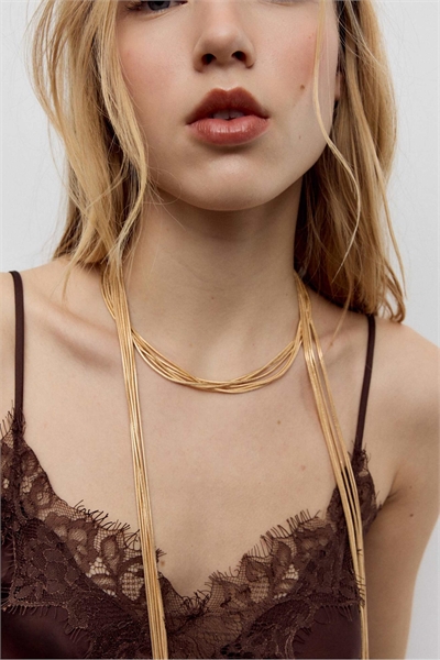 Очень длинное колье артикул 155663687