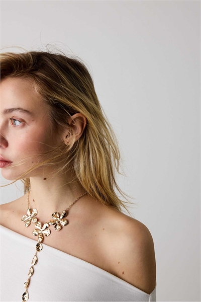 Ожерелье с цветком «Лариат» артикул 155714773