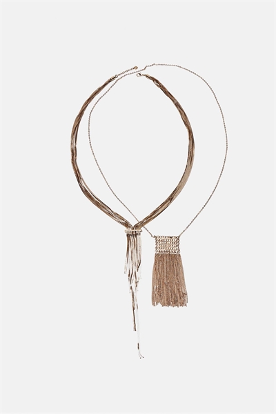 Набор из 2 длинных колье артикул 155526750