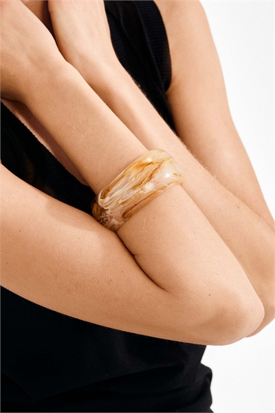 Браслет Aase кремового цвета артикул 155193388