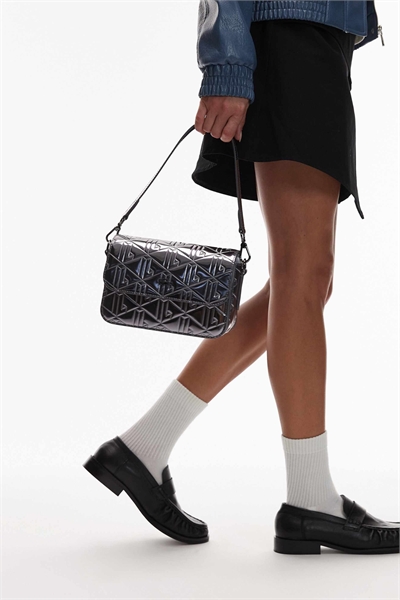 Сумка через плечо с монограммным принтом артикул 148847837