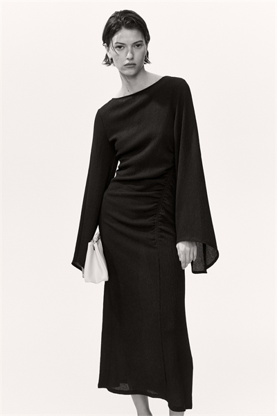 Платье из джерси с рукавами-трубами артикул 1334284001