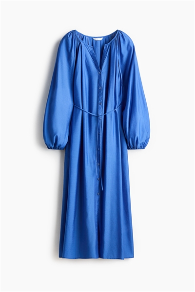 Платье свободного кроя с завязывающимся поясом артикул 1334570003