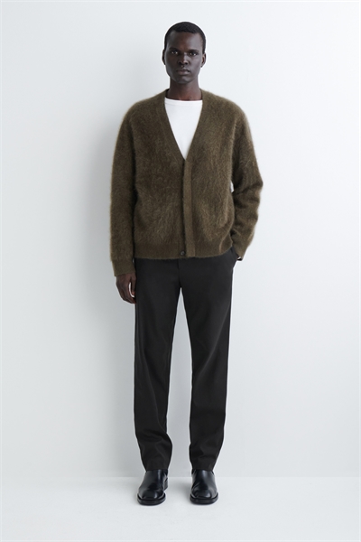 Хлопковые брюки с зауженными штанинами артикул 1294692001