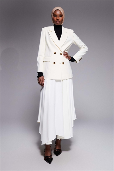 Многослойная юбка макси артикул 155319292