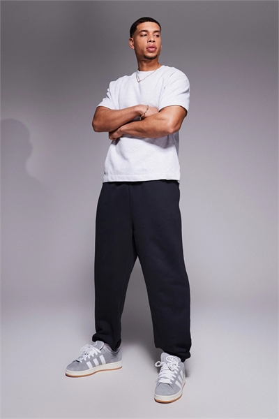 Джоггеры премиум-класса свободного кроя артикул 144908259