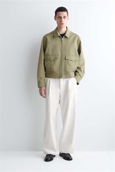 Широкие джинсы со складками артикул 1235853007