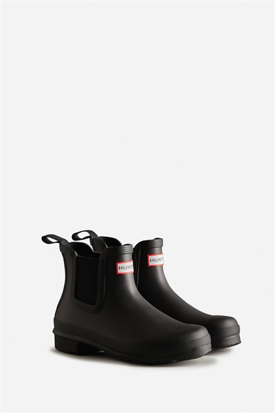 Оригинальные унисекс-сапоги Челси черного цвета артикул 149631082