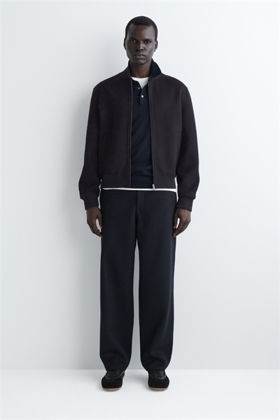 Шерстяные брюки с зауженными штанинами артикул 1297318001