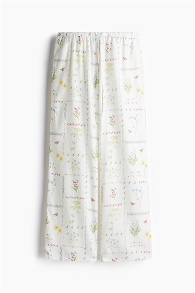 Прямые брюки со шнурком артикул 1261667012