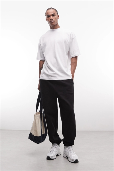 Джоггеры премиум-класса свободного кроя артикул 144908255