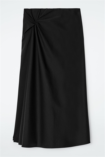 Юбка-миди с кручеными деталями артикул 1282759001